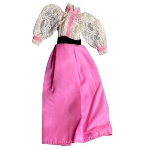 1980s Orig Vintage BARBIE Doll Angel Face 1983 Collectible Dress Accessories